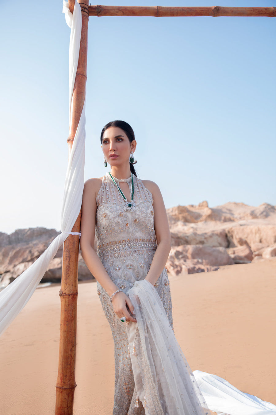 Reign Amira'a Luxury Formal Wear - Martha Smoky Grey