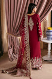 Singhar by Saad Shaikh Festive Unstitched Raw Silk 3Pc Suit - RAQS