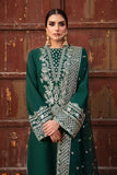 Singhar by Saad Shaikh Festive Unstitched Raw Silk 3Pc Suit - INAYA