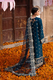 Singhar by Saad Shaikh Festive Unstitched Raw Silk 3Pc Suit - AMARA