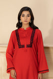 LW-11 - Red Embroidered 2 Piece