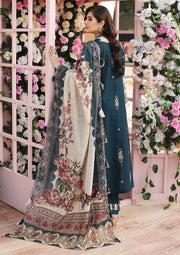 KAHF Premium Embroidered Luxury Lawn Unstitched 3Pc Suit KLC-01A