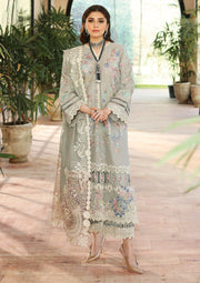 KAHF Premium Embroidered Luxury Lawn Unstitched 3Pc Suit KLC-02A