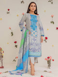 edenrobe Premium Lawn Unstitched 3 Pc Embroidered Suit EWU21V2-20427 - FaisalFabrics.pk