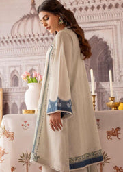 Cross Stitch Embroidered Lawn Unstitched 3Pc Suit D-20 Minty Meadow