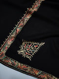 Womens Pashmina Wool Shawl with Embroidery Border work RK21039