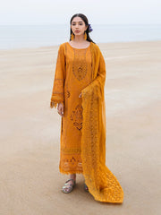 NUREH Tere Sang Unstitched Embroidered Swiss Lawn 3Pc Suit NSL-06