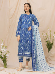 ACE Galleria Merak Printed Lawn Unstitched 3Pc Suit A-WU3PML23-22634