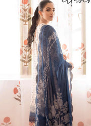 Cross Stitch Embroidered Lawn Unstitched 3Pc Suit D-23 Prime illusion