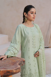 Safwa Aura Masuri Premium Embroidered Unstitched 3Pc Suit SUC-05