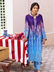 NUREH Ballerina Unstitched Chickenkari Lawn 2Pc Suit NU2-45