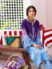 NUREH Ballerina Unstitched Chickenkari Lawn 2Pc Suit NU2-45