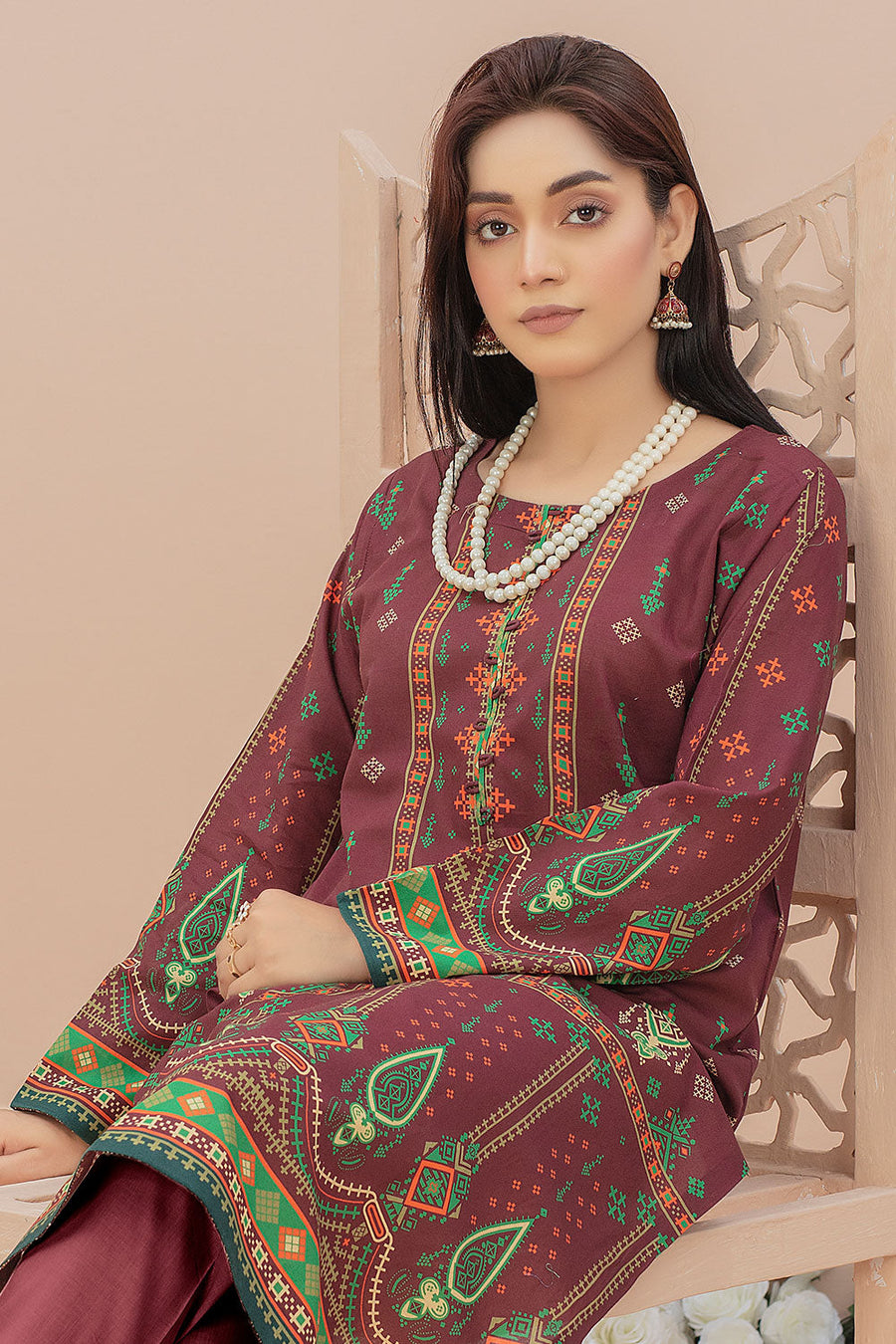 SPK-156 - SAFWA DIGITAL PRINTS LAWN SHIRT COLLECTION VOL 6