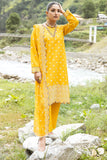 Safwa Clara Premium Embroidered Cotton Lawn Unstitched 3Pc Suit CAA-06