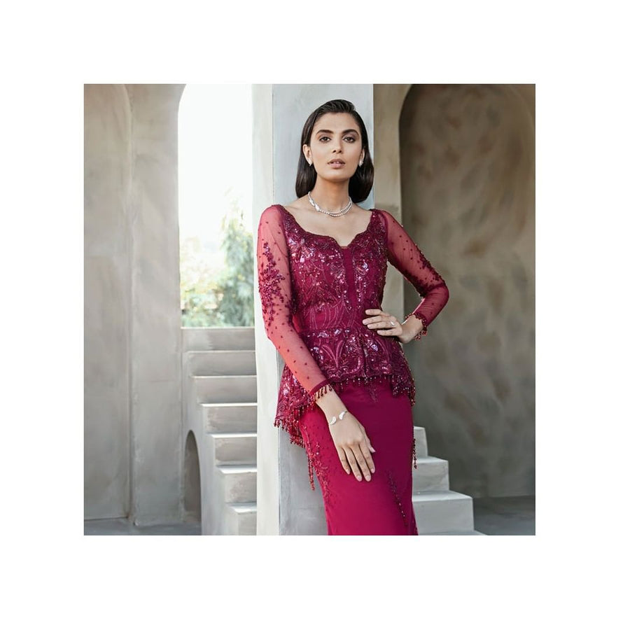 Reign Amour & Bonheur Unstitched Luxury Formal Wear - Safriene