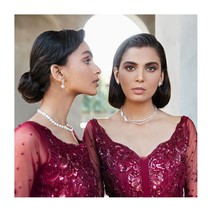 Reign Amour & Bonheur Unstitched Luxury Formal Wear - Safriene