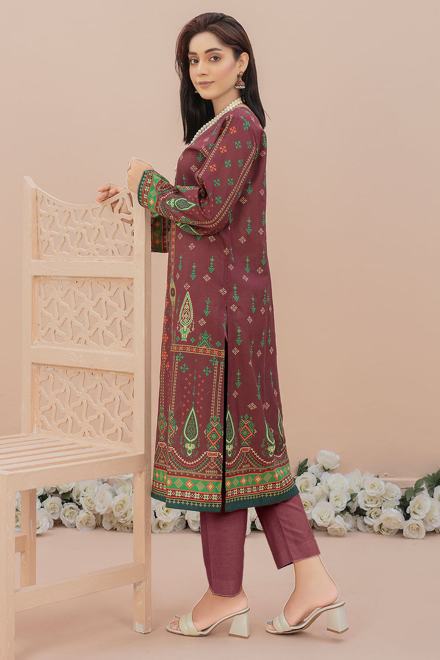 SPK-156 - SAFWA DIGITAL PRINTS LAWN SHIRT COLLECTION VOL 6
