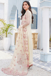 Motifz Premium Bemberg Chiffon Unstitched 3Pc Suit 2910 Pearl Fringe - FaisalFabrics.pk