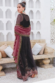 Motifz Premium Bemberg Chiffon Unstitched 3Pc Suit 2912 Midnight Hues - FaisalFabrics.pk
