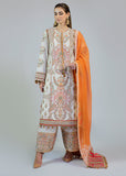 Hussain Rehar Roshan Luxury Lawn Unstitched 3 Piece Suit - Motiya