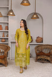 Daud Abbas Embroidered Lawn Unstitched 3 Piece Suit - Mehmal