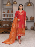 Daud Abbas Embroidered Lawn Unstitched 3 Piece Suit - Mehnaz