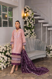 Daud Abbas Embroidered Lawn Unstitched 3 Piece Suit - Aiza