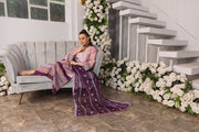 Daud Abbas Embroidered Lawn Unstitched 3 Piece Suit - Aiza