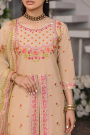 Daud Abbas Embroidered Lawn Unstitched 3 Piece Suit - Naimal