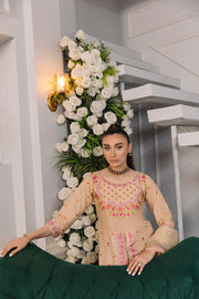 Daud Abbas Embroidered Lawn Unstitched 3 Piece Suit - Naimal