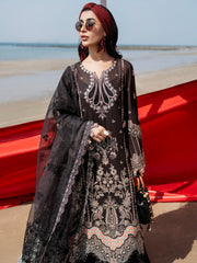 NUREH Tere Sang Unstitched Embroidered Swiss Lawn 3Pc Suit NSL-08