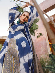 Maria.B M.Prints Lawn Unstitched Embroidered 3 Piece Suit MPT-1702-A