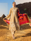 Zainab Chottani Embroidered Chikankari Lawn Unstitched 3Pc Suit ZC-02A