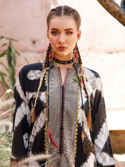 Maria.B M.Prints Lawn Unstitched Embroidered 3 Piece Suit MPT-1702-B