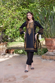 MAK Fashion Ready to Wear 2 Pc Embroidered Cotton KUW-10053
