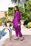 MAK Fashion Ready to Wear 2 Pc Embroidered Pleated Linen KUW-10055