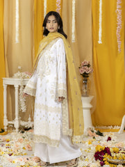 Ghazal by Humdum Embroidered Luxury Lawn Unstitched 3 Piece Suit D-02