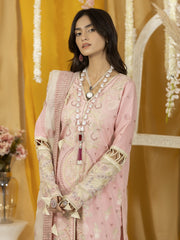 Ghazal by Humdum Embroidered Luxury Lawn Unstitched 3 Piece Suit D-09
