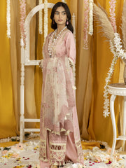 Ghazal by Humdum Embroidered Luxury Lawn Unstitched 3 Piece Suit D-09