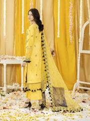 Ghazal by Humdum Embroidered Luxury Lawn Unstitched 3 Piece Suit D-06
