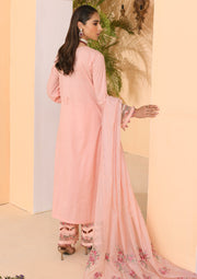 ELAF Premium Luxury Pret Embroidered Lawn 3Pc Suit ELP-07A Cherish
