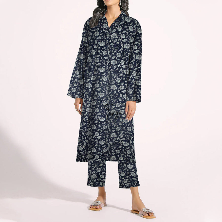 Tasneem Fabrics Unstitched Printed Cambric 2Pc Suit FBPR0003206