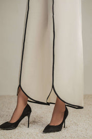 Nuriyaa Cambric Pret Trousers - CULOTTES - FaisalFabrics.pk