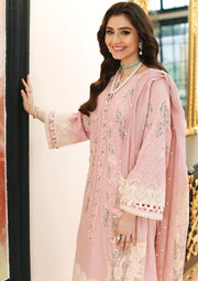 KAHF Premium Embroidered Luxury Lawn Unstitched 3Pc Suit KLC-05