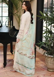 KAHF Premium Embroidered Luxury Lawn Unstitched 3Pc Suit KLC-07A