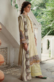 Motifz Wasiyat Cotton Satin 3pc Unstitched Suit 3020 Falak A - FaisalFabrics.pk