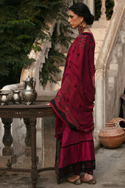 Motifz Naqsh Embroidered Cotton Satin Unstitched 3Pc Suit 3020-FALAK-B
