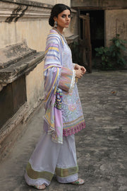 Motifz Wasiyat Cotton Satin 3pc Unstitched Suit 3021 Martan B - FaisalFabrics.pk