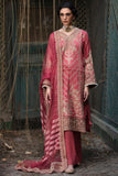 Motifz Wasiyat Cotton Satin 3pc Unstitched Suit 3024 Zahri B - FaisalFabrics.pk