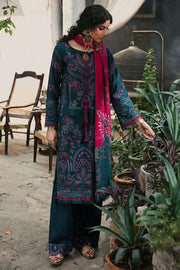 Motifz Wasiyat Cotton Satin 3pc Unstitched Suit 3025 Mahgol A - FaisalFabrics.pk